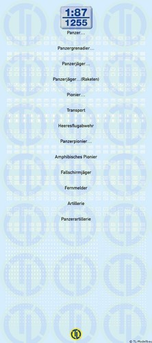 1255 decals bundeswehr - -,