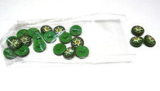 21  bemalte Glas-Keramik