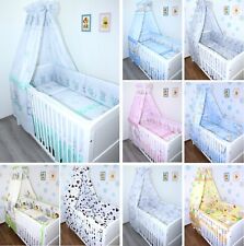 Baby Bettset Umrandung 420cm 5-20T Himmel Bettwäsche  Decke  Wickelauflage