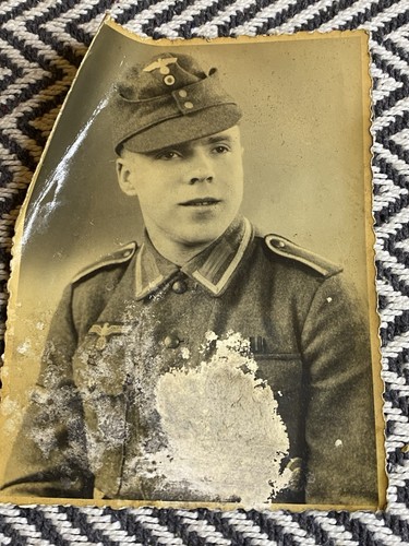 Antikes porträtfoto soldat - porträtfoto,