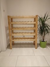 Weinregal FSC-Kiefernholz für 40 Flaschen 