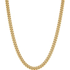 Ketten edelstahl gold - ketten, herren