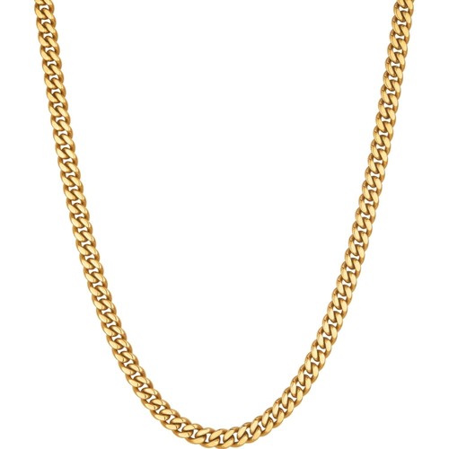 Ketten edelstahl gold - ketten, herren