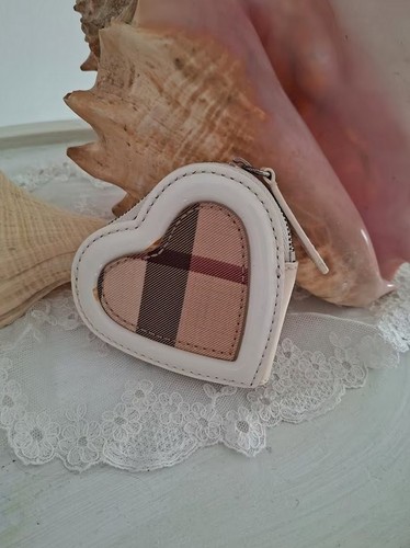 Burberry geldbörse herz weiß - geldbörse,