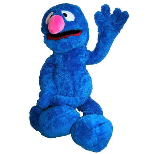Grobi handpuppe - grobi, |