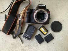 Sony SLT-A37 16,1 MP Digitalkamera - Schwarz (Kit mit Nur gehäuse Objektiv)