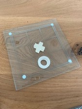 Tic Tac Toe Spiel Glasplatte Design Brettspiel