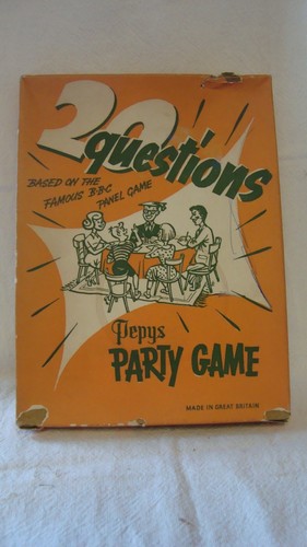 Vintage pepys partyspiel 20 - pepys,
