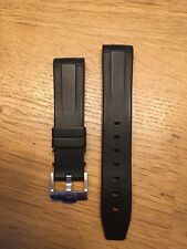 RUBBER B. M 106 Made in Swiss, Kautschukband mit Dornschliesse , UVP 240€ 