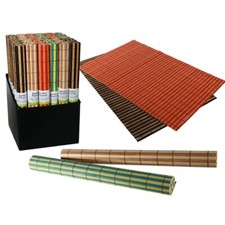4platzset tischset aus bambus - tischset,