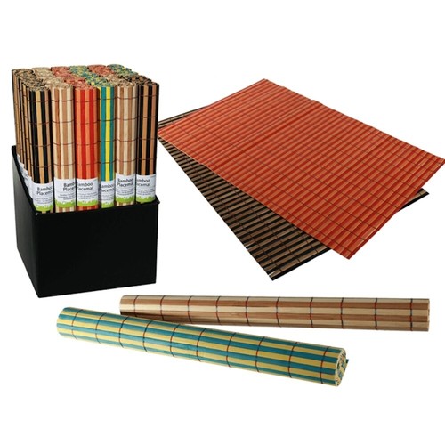 4platzset tischset aus bambus - tischset,