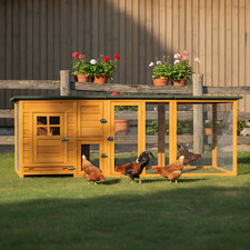Hühnerstall Hünhervoliere Flexi mit Freilaufgehege Modelle Hühner Voliere Haus