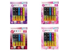 United Office Druckerpatronen Canon komatibel Multipack Chip PIXMA IP MG TR TS X