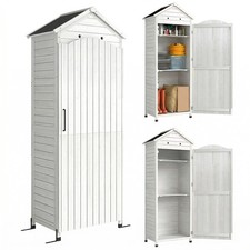 Gartenschrank Holz extra hohe