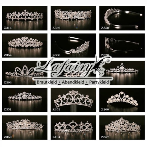 Luxus diadem strass - diadem, tiara