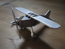 Modell Aluminium mini Flugzeug