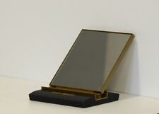 Parmigiani Fleurier Spiegel 26x20,5 Holz dunkelbraun / gold rar