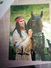 Autogrammfoto Von Gojko Mitic,Handsigniert