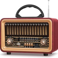 Bluetooth Radio Retro AM FM SW