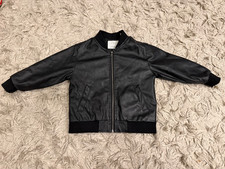 Zara Kinder Jacke Kunstleder