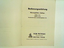 Bedienungsanleitung Petkus