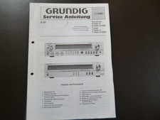Original Service Manual Schaltplan Grundig R 1000-2 R 1000-2 T 1000-2 T 1000-2