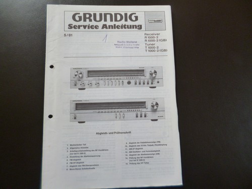 Original service manual - original,
