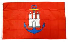  Flagge Fahne Hamburg Hafen