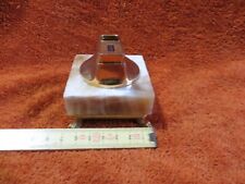 Piezo Tischfeuerzeug Feuerzeug Marmor Löwentatzen edle 60er 50er Vintage alt