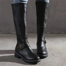 Damen Kniehohe Reitstiefel