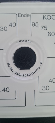 Miele w507 bedienungsblende - w507,