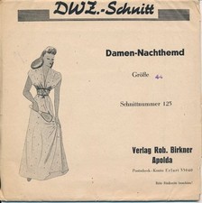 DWZ.-Schnitt Damen-Nachthemd