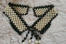 Perlen Kragen Kette