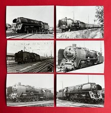 6 x DDR Eisenbahn Foto 1977