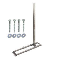 Dachsparrenhalter 100cm SAT Stahl Mast Antenne Dach Sparren Halterung Schrauben