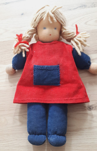 Stoffpuppe 80er jahre - stoffpuppe,
