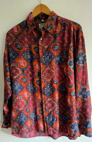 Vintage reine seide herren - vintage,