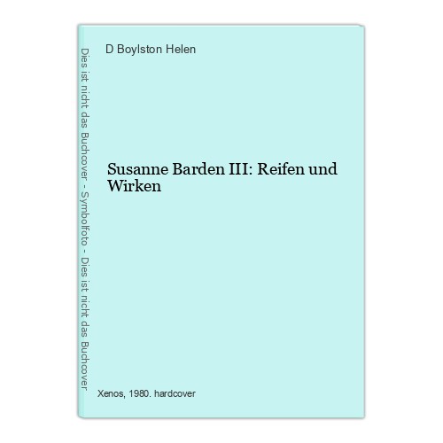 Susanne barden iii reifen und - barden,