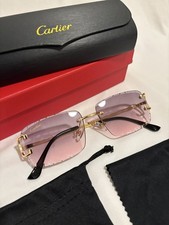 Cartier Big C Diamond Cut blue