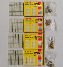 4 x Faller AMS 4721 - Kreuzung einspurig/zweispurig, 4-spurige Kreuzung #DEZ3142