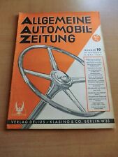 AAZ Automobil Zeitung 1939 Skoda Superb GP Tripolis Stadtparkrennen Hamburg ...