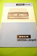 Service Manual-Anleitung Uher