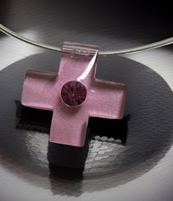 Swarovski # Halskette # Pink /