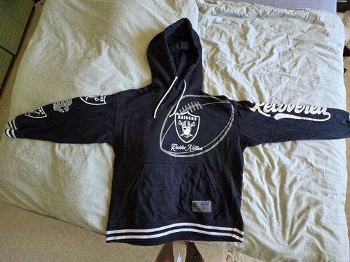 Raiders recovered nfl hoodie - recovered,