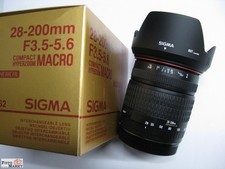 Sigma Zoom-Objektiv 28-200 / 3,5-5,6 Compact Macro for Canon 5D Mark II digital