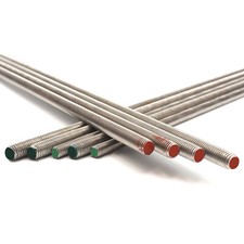 Gewindestangen DIN 975 976 Edelstahl VA V4A V2A A2 Gewindestab Rostfrei 1m Meter