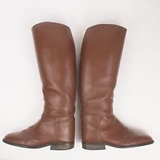 Sergio Grasso Lederreitstiefel braun weit, Gr. 38-40H-38W, guter Zustand