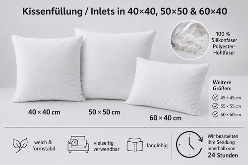 Kissenfüllung inlet - kissenfüllung,