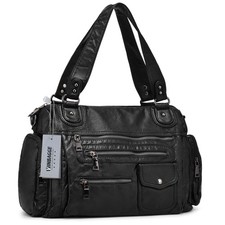 Damen Handtasche Tasche Leder