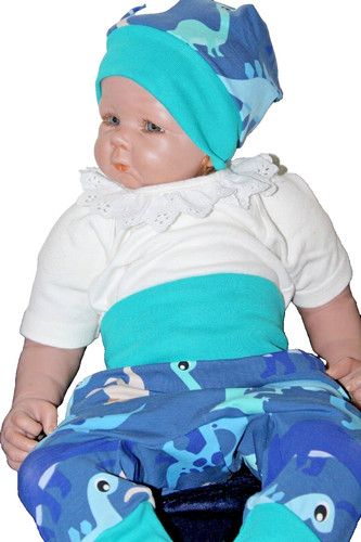 Babyset+Pumphose+Mütze-Handma